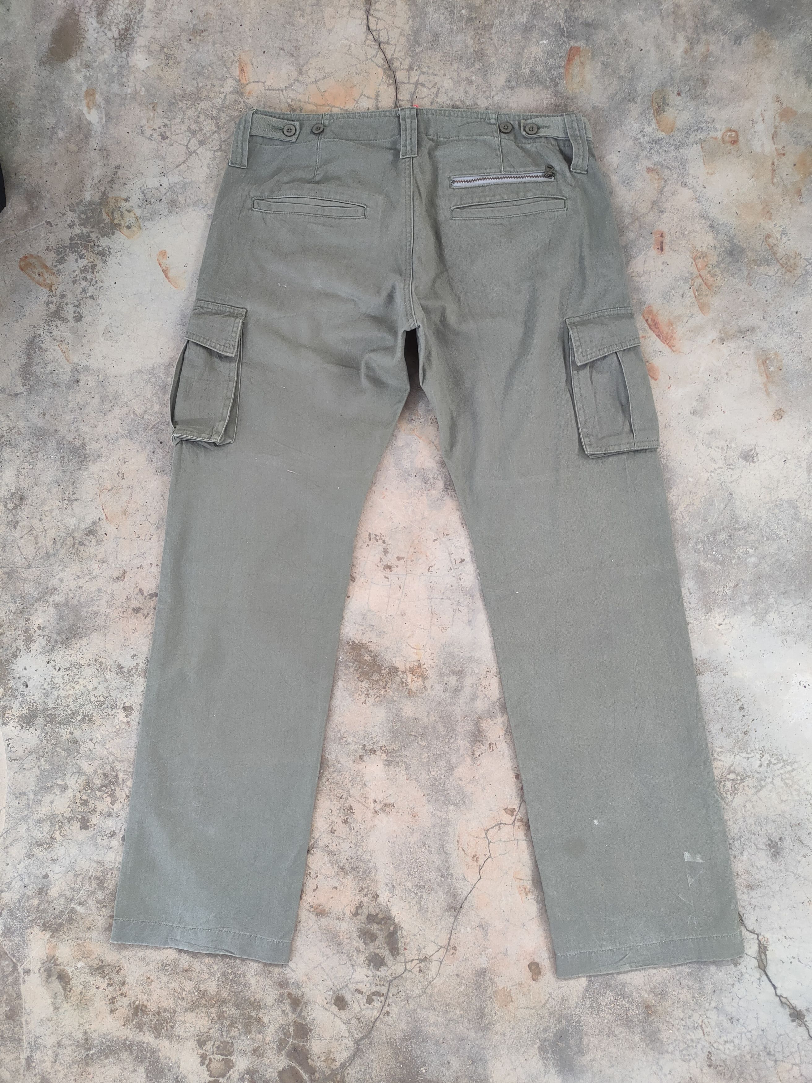 Beams Plus VINTAGE BEAM HEART CARGO PANTS Size US 34 / EU 50 - 8 Thumbnail