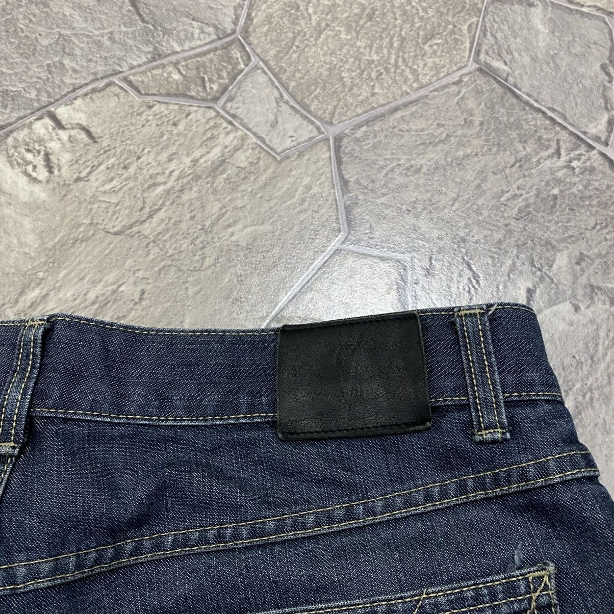 Yves Saint Laurent Vintage YSL Yves Saint Laurent Jeans Big Logo 90s Size US 36 / EU 52 - 8 Thumbnail