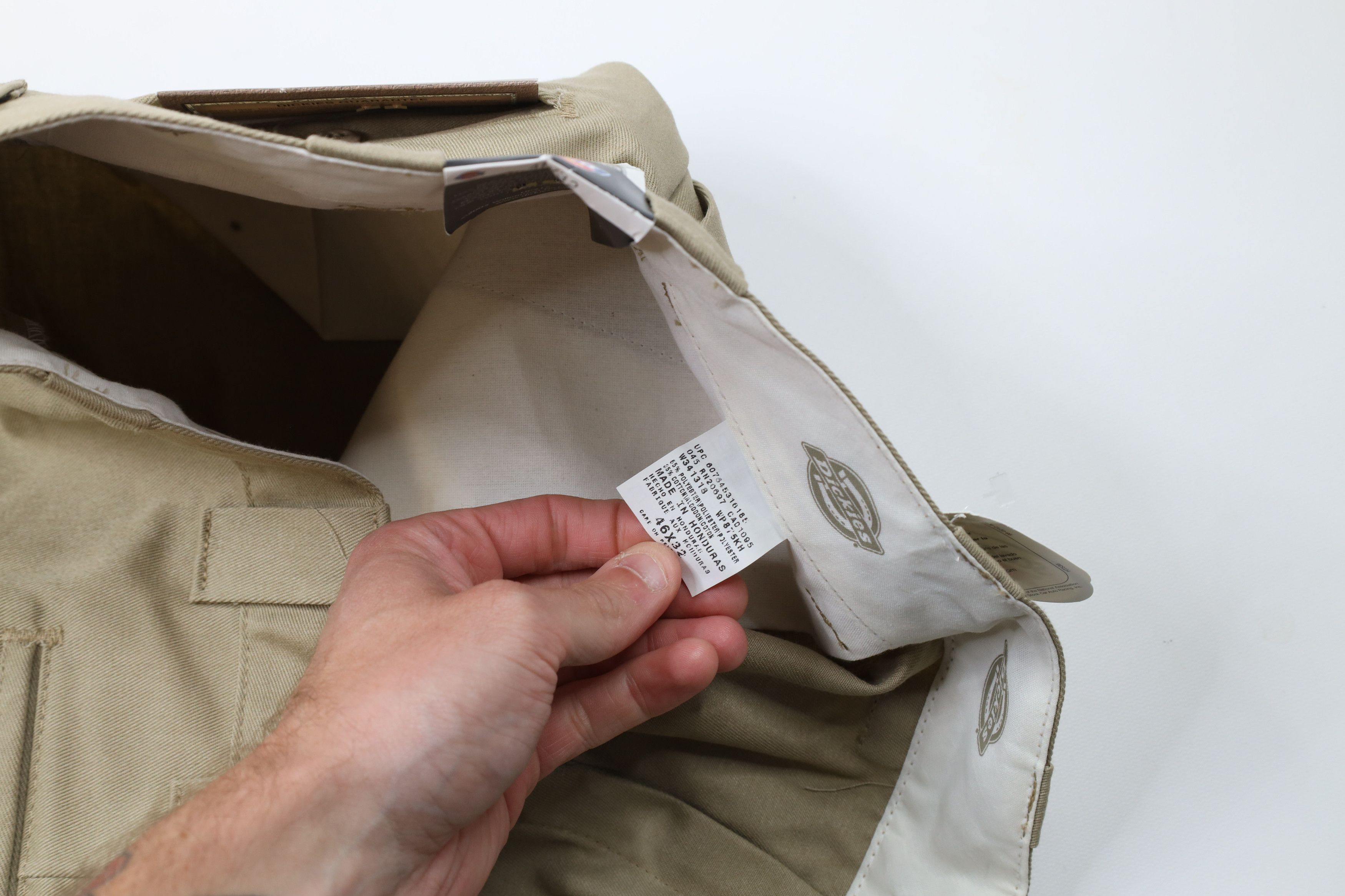 Dickies × Vintage Deadstock Vintage Y2K 2005 Dickies Fit Work Pants Beige Size US 44 / EU 60 - 7 Thumbnail