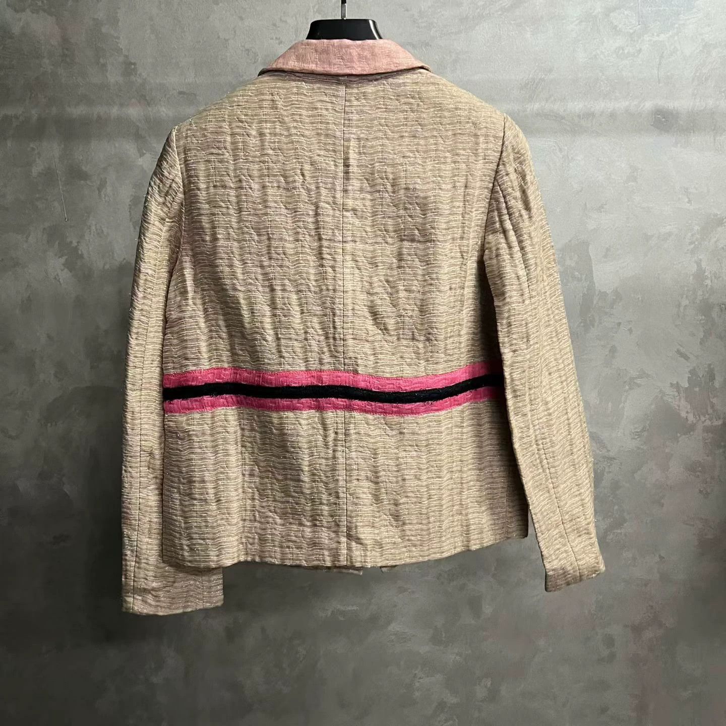 Miu Miu 【Miu Miu】Latest Multi-Color Collared Casual Jacket Size M / US 6-8 / IT 42-44 - 2 Thumbnail