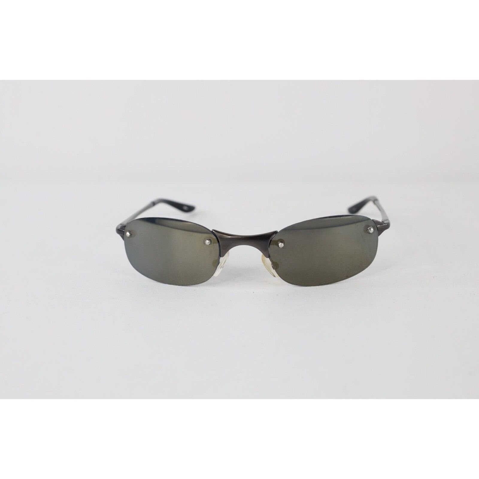 Vintage Vintage Y2K Streetwear Matrix Style Oval Mirrored Sunglasses Size ONE SIZE - 2 Thumbnail