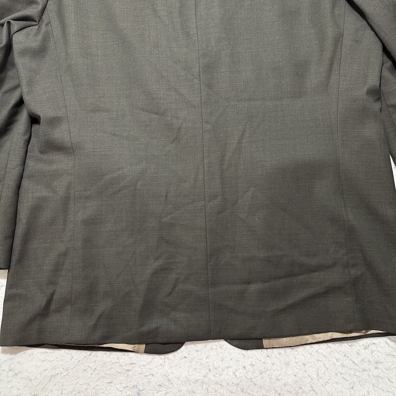 Ralph Lauren Ralph Lauren 46R Wool + Cashmere Suit Jacket Dark Brown Coat Size 46R - 17 Thumbnail