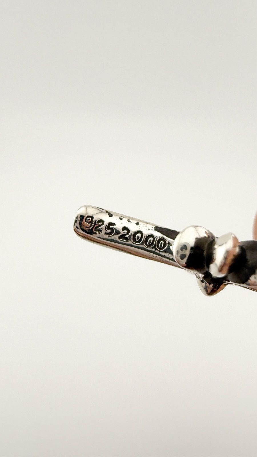 Chrome Hearts RARE! Chrome Hearts Diamond Tiny Fat Cross Pendant Size ONE SIZE - 7 Thumbnail