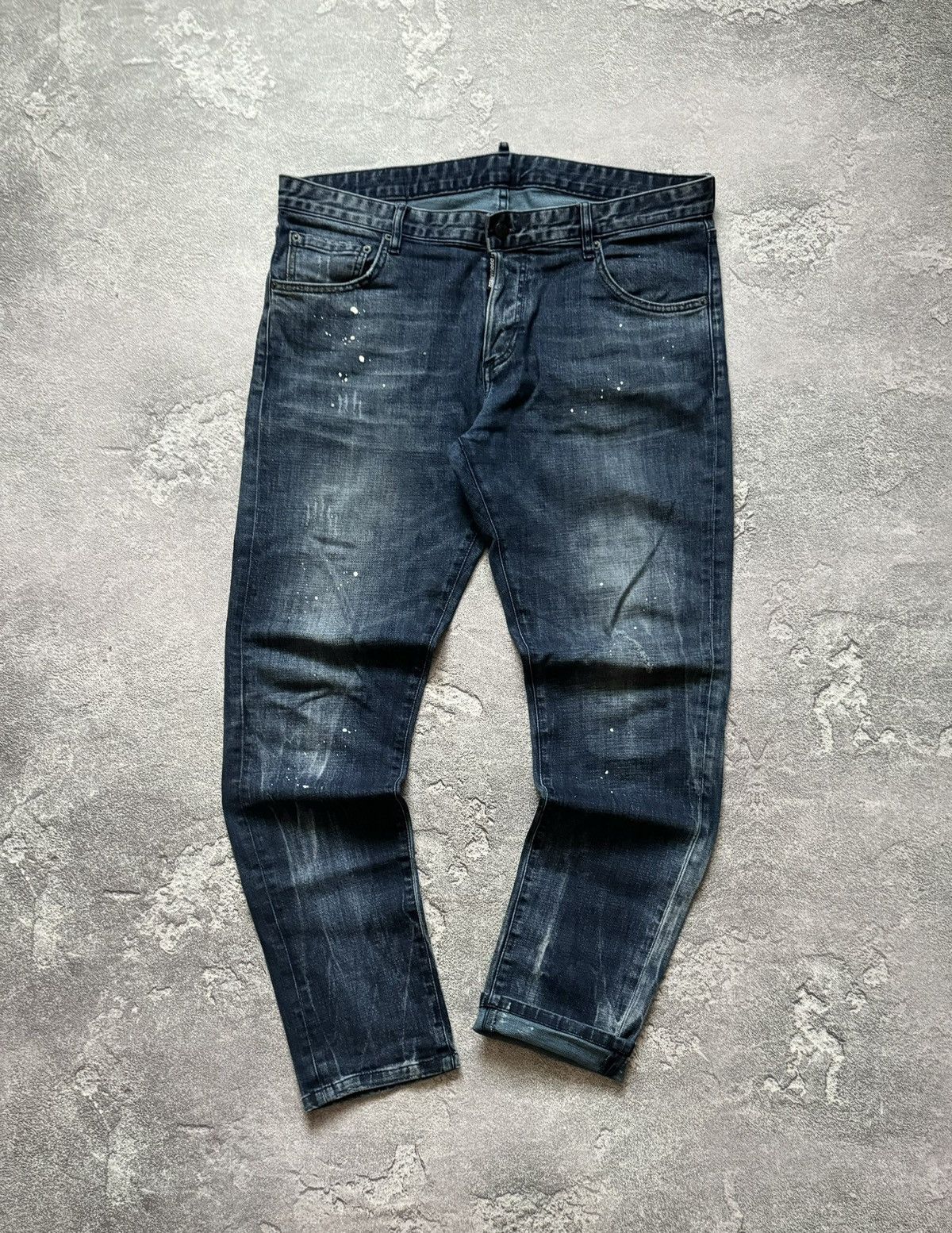 Dsquared2 Dsquared2 54 distressed denim pant trouser Jean chino y2k Size US 36 / EU 52 - 1 Thumbnail