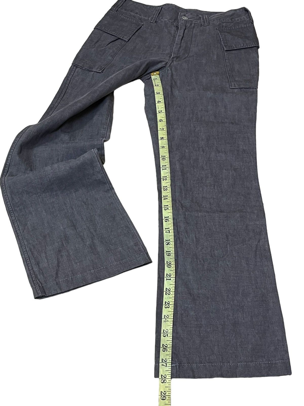 45rpm JAPANESE CULT 45 RPM STUDIO 2 POCKET CARGO FLARE CASUAL PANT Size US 32 / EU 48 - 18 Thumbnail