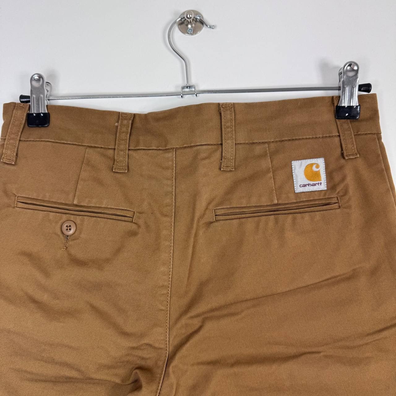 Carhartt Carhartt Wip Sid Shorts Brown Chino Casual Workwear Mens M Size US 30 / EU 46 - 7 Thumbnail