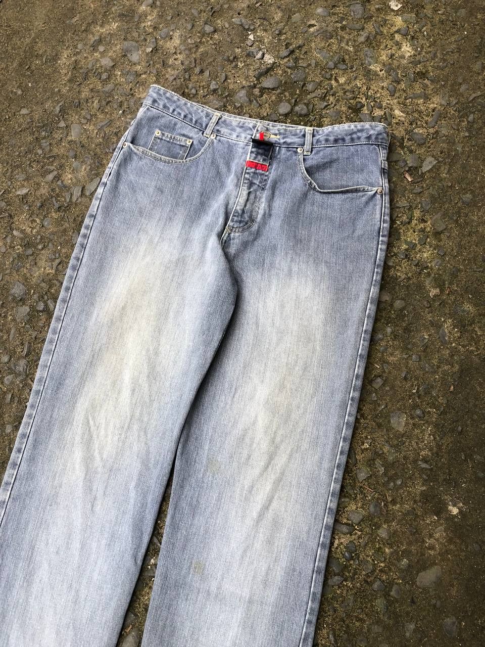 Japanese Brand × Marithe + Francois Girbaud × Vintage Marithe Francois Girbaud Stone Washed Jeans Size US 35 - 2 Thumbnail