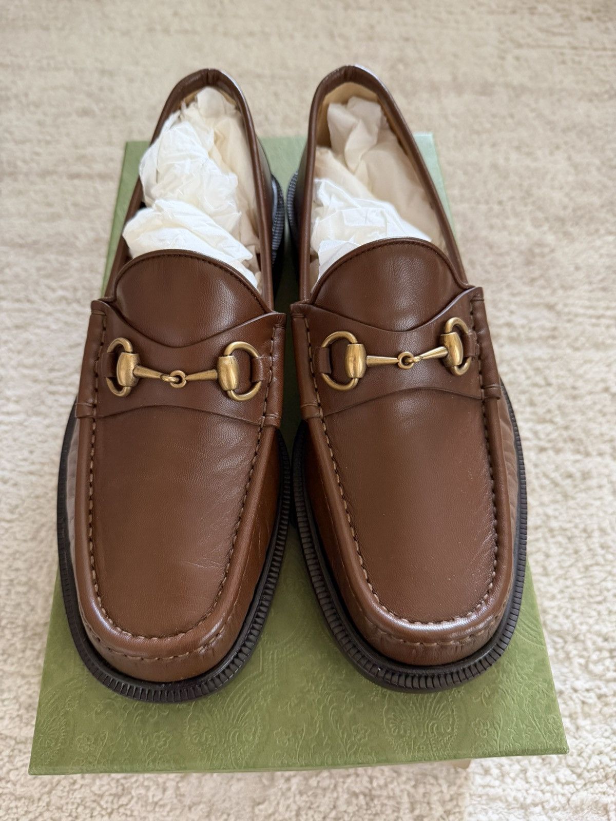 Gucci Gucci Horsebit Loafers Size US 8 / EU 41 - 2 Thumbnail