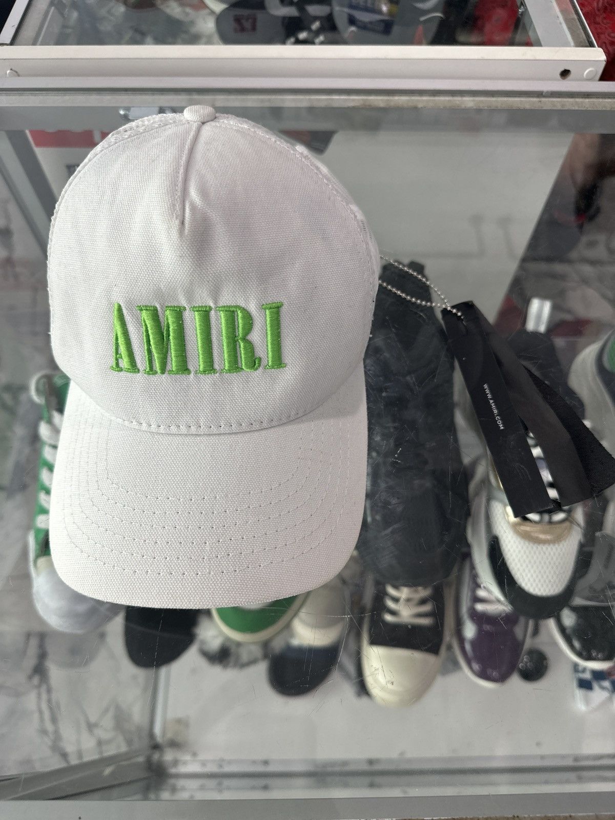 Amiri Amiri Core Logo Trucker Hat Size ONE SIZE - 1 Thumbnail