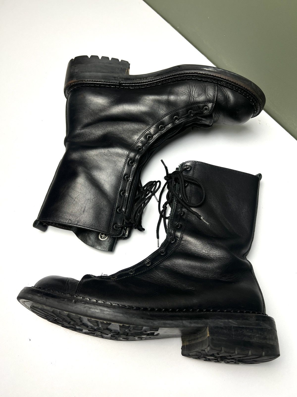 Stone Island stone island y2k archive military combat boots Size US 10 / EU 43 - 8 Thumbnail