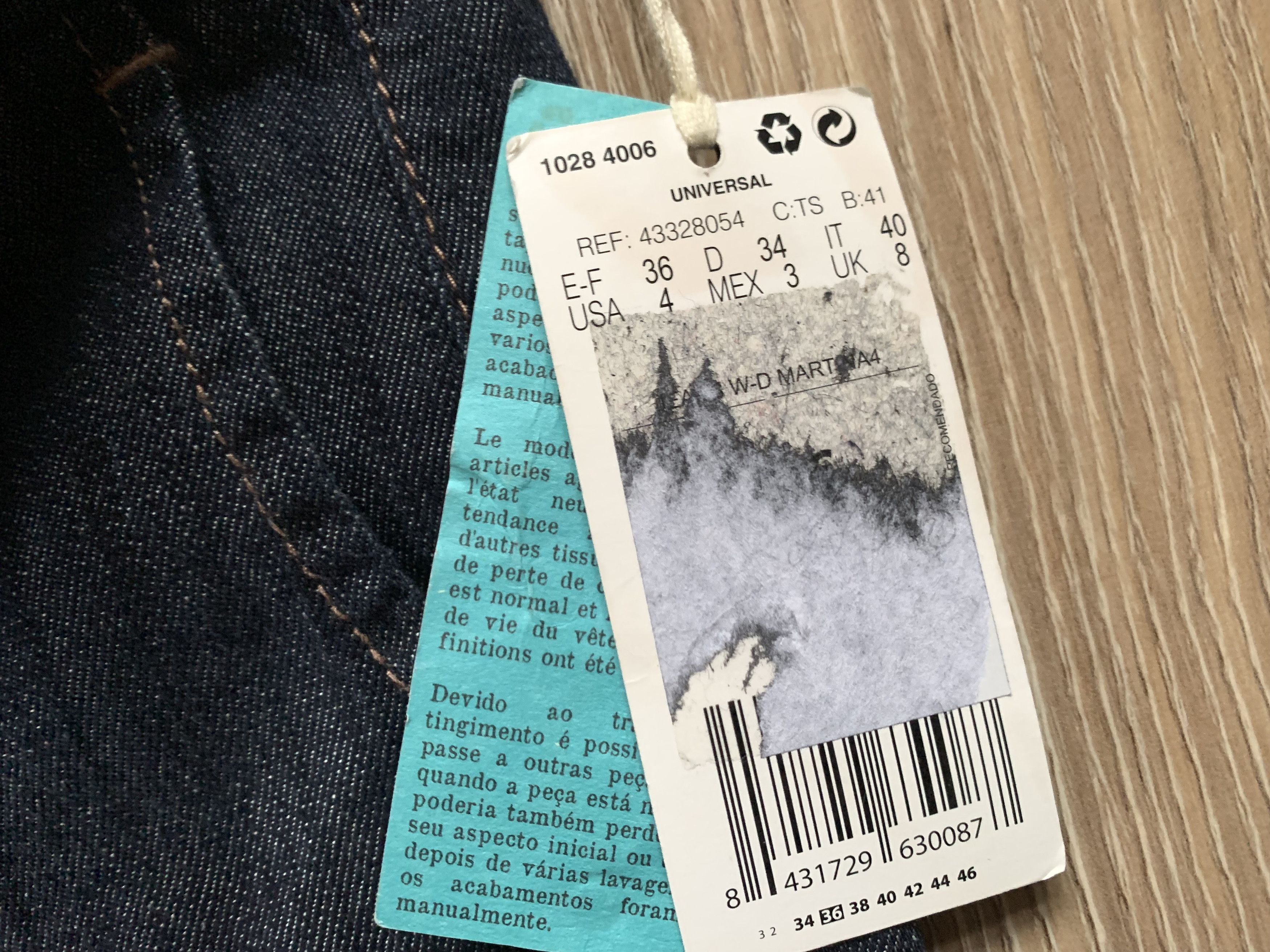 Mango Mango Bell Bottom New Jeans Size 36" / US 14 / IT 50 - 8 Thumbnail