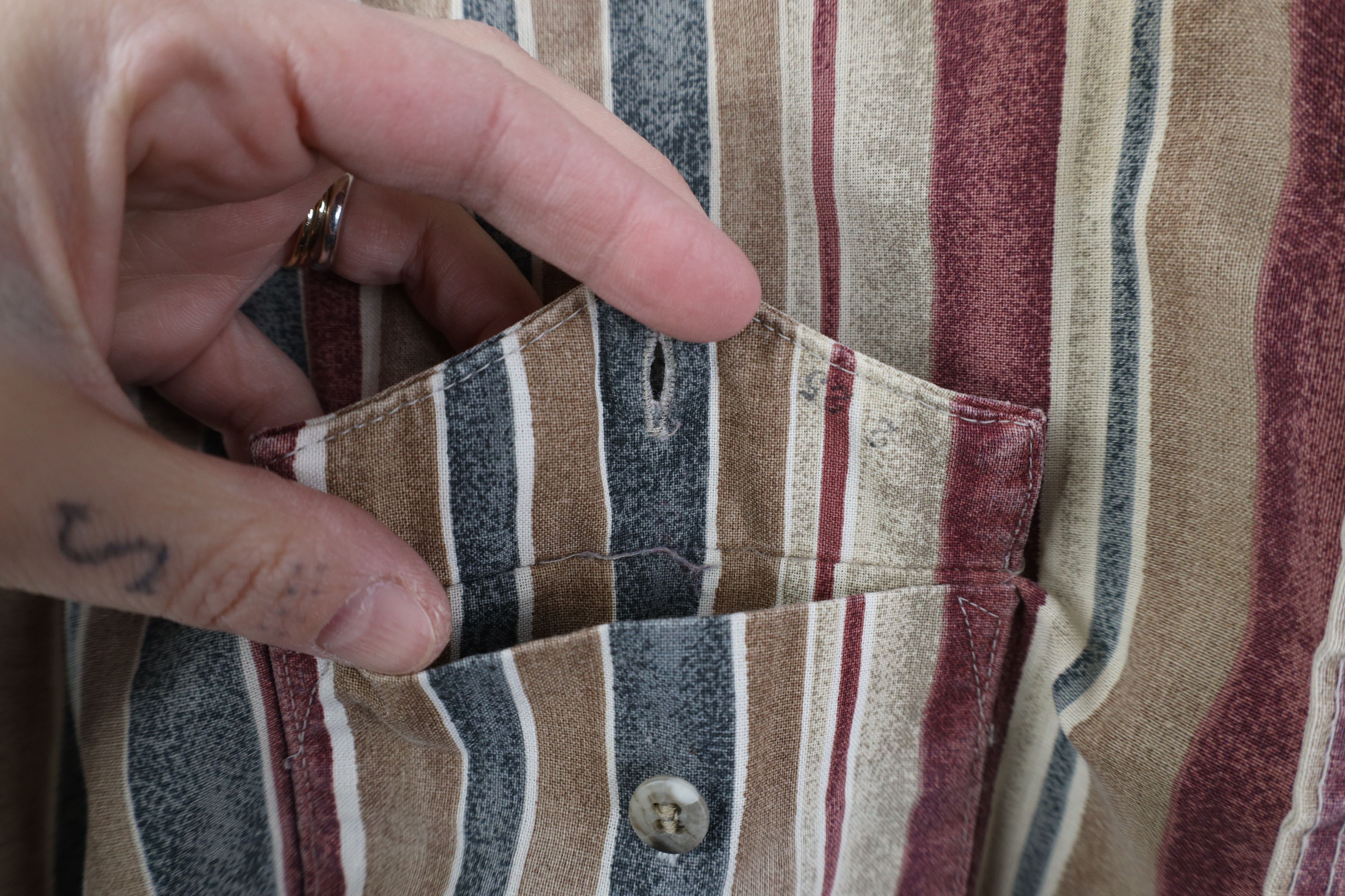 Wrangler Vintage 90s Wrangler Brushpopper Western Button Down Shirt Size US M / EU 48-50 / 2 - 9 Thumbnail