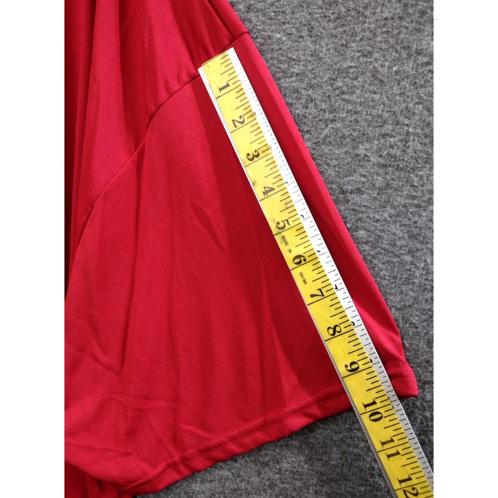 Gildan Gildan Performance Adult Crew Neck Short Sleeve Red Tee T-Shirt 4XL Size US XXL / EU 58 / 5 - 5 Thumbnail