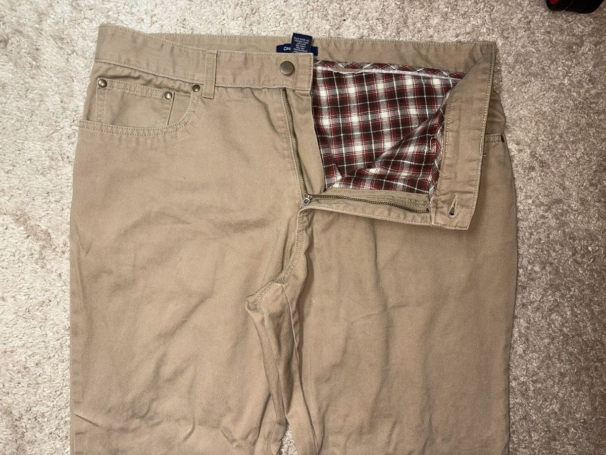 Other Vintage Khaki Plaid Lined Pants Size US 36 / EU 52 - 2 Thumbnail