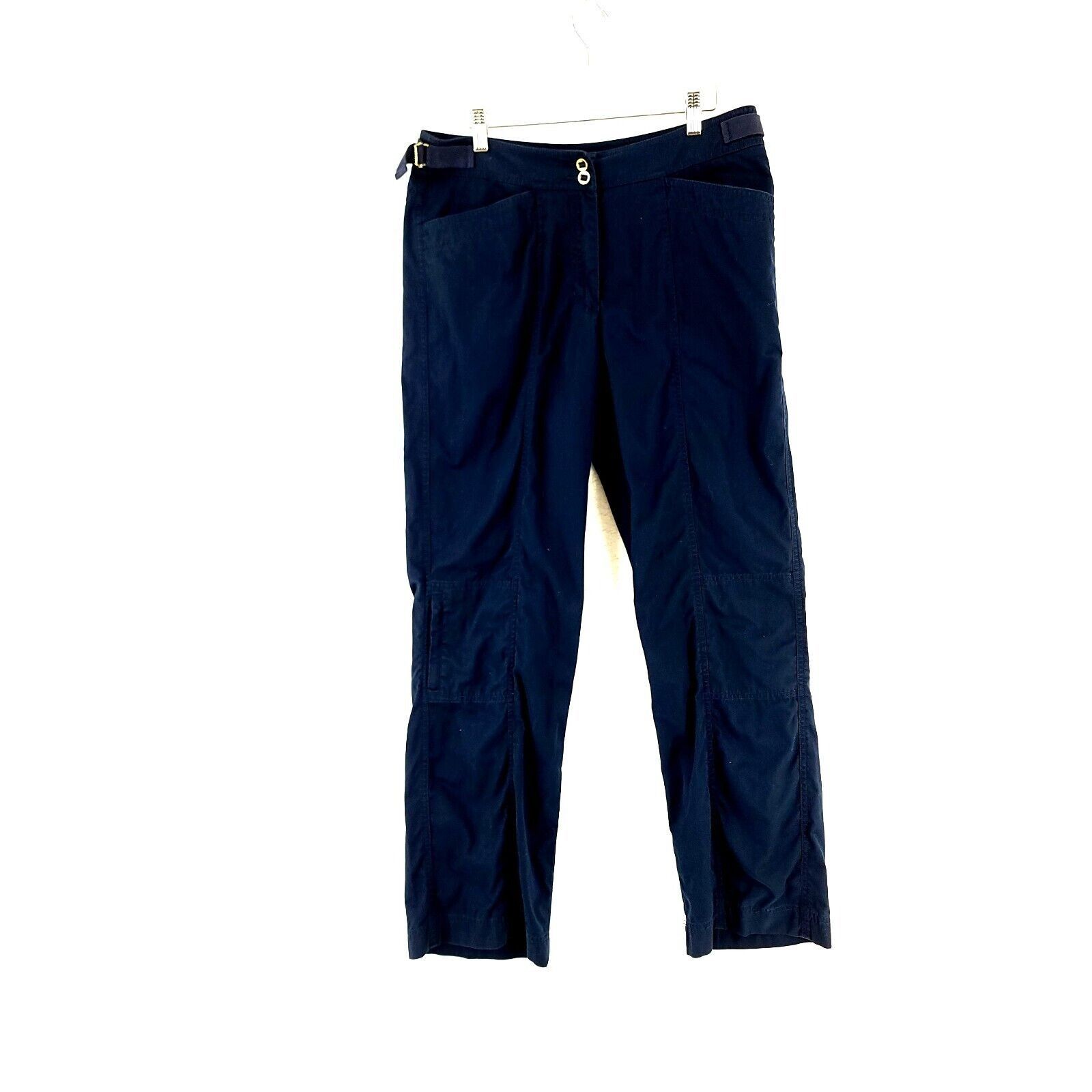 Jones New York Jones New York Signature Blue Side Synch Blue Cargo Pants Hi Size 34" / US 12 / IT 48 - 1 Thumbnail