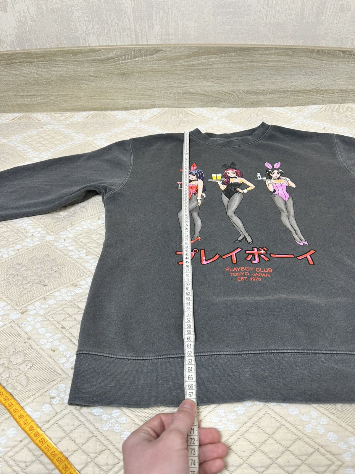 Playboy 🔥 Playboy Hook Ups Japan Club Rare Sweatshirt Pullover Shirt Size US M / EU 48-50 / 2 - 7 Thumbnail