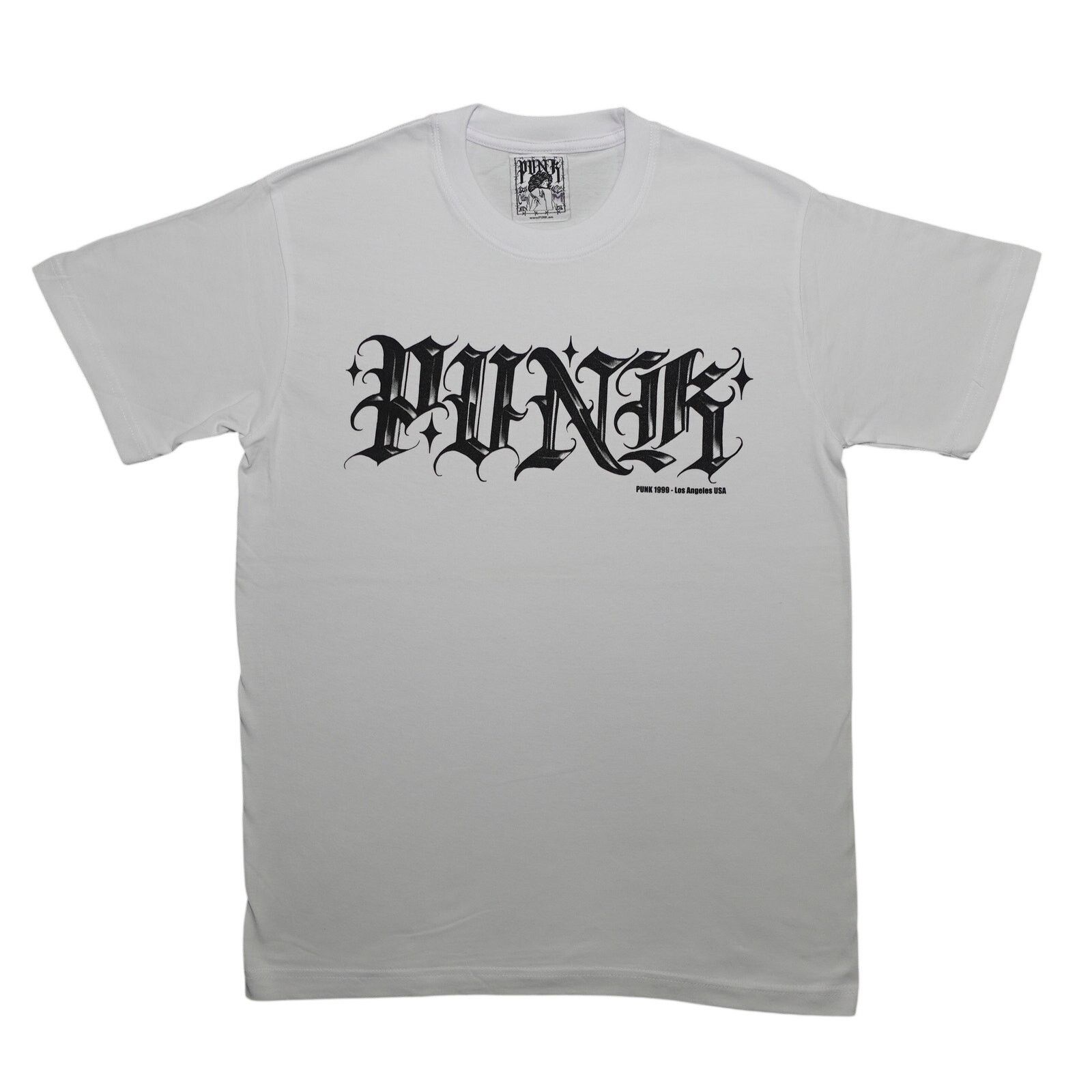 Other Punk Letras Los Angeles White 100% Cotton Metal sz XL Size US XL / EU 56 / 4 - 1 Thumbnail