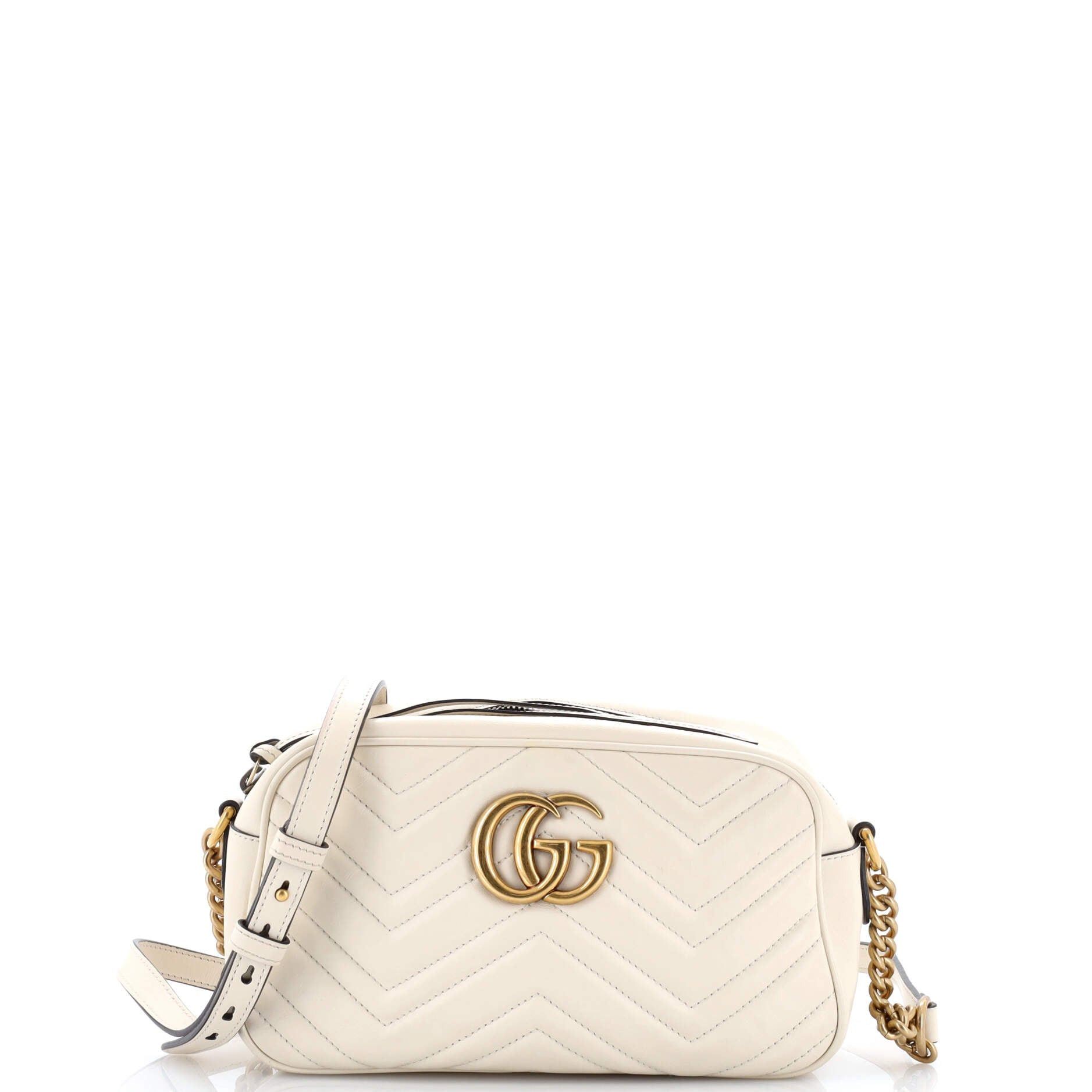 Gucci Gg Marmont Monochrome Shoulder Bag, Women's