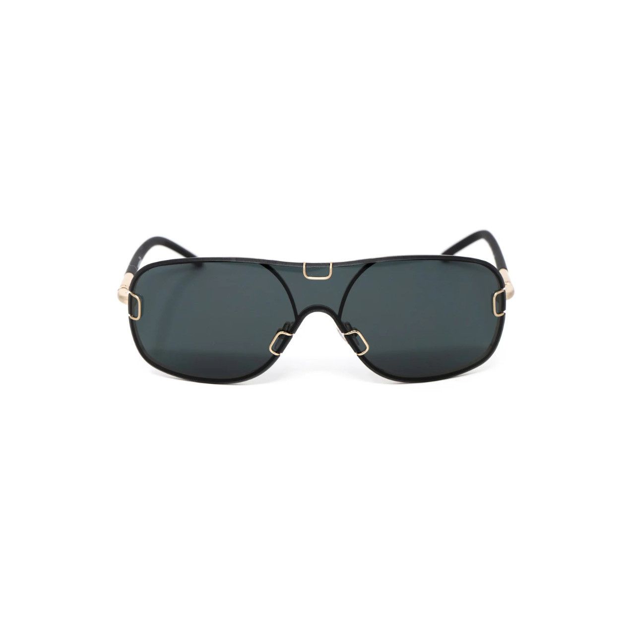 Yohji Yamamoto Yohji Yamamoto Sunglasses Gold and Grey Size ONE SIZE - 1 Thumbnail