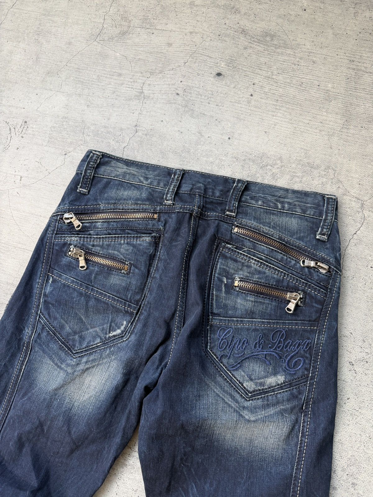 Japanese Brand Vintage Rap style Cipo&Baxx jeans Size US 29 - 2 Thumbnail