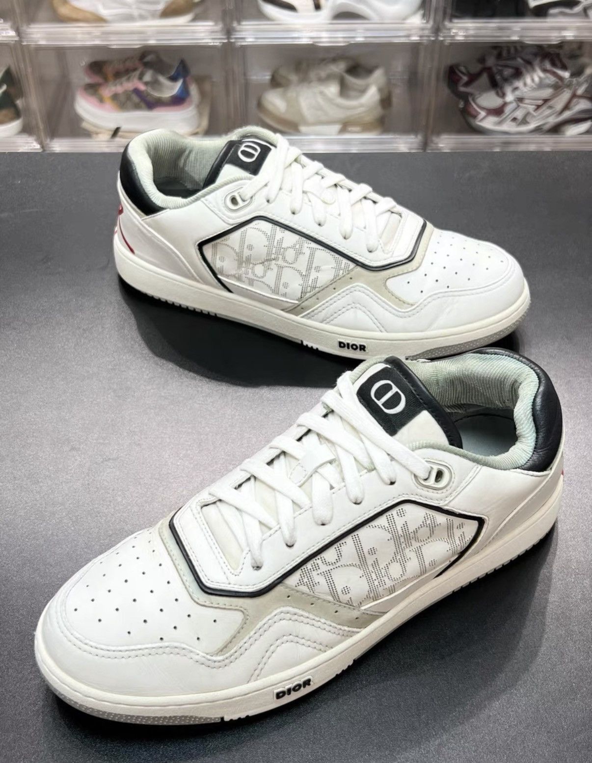 Dior Dior B27 Low-Top Graffiti Sneakers KKKK202608 | Grailed