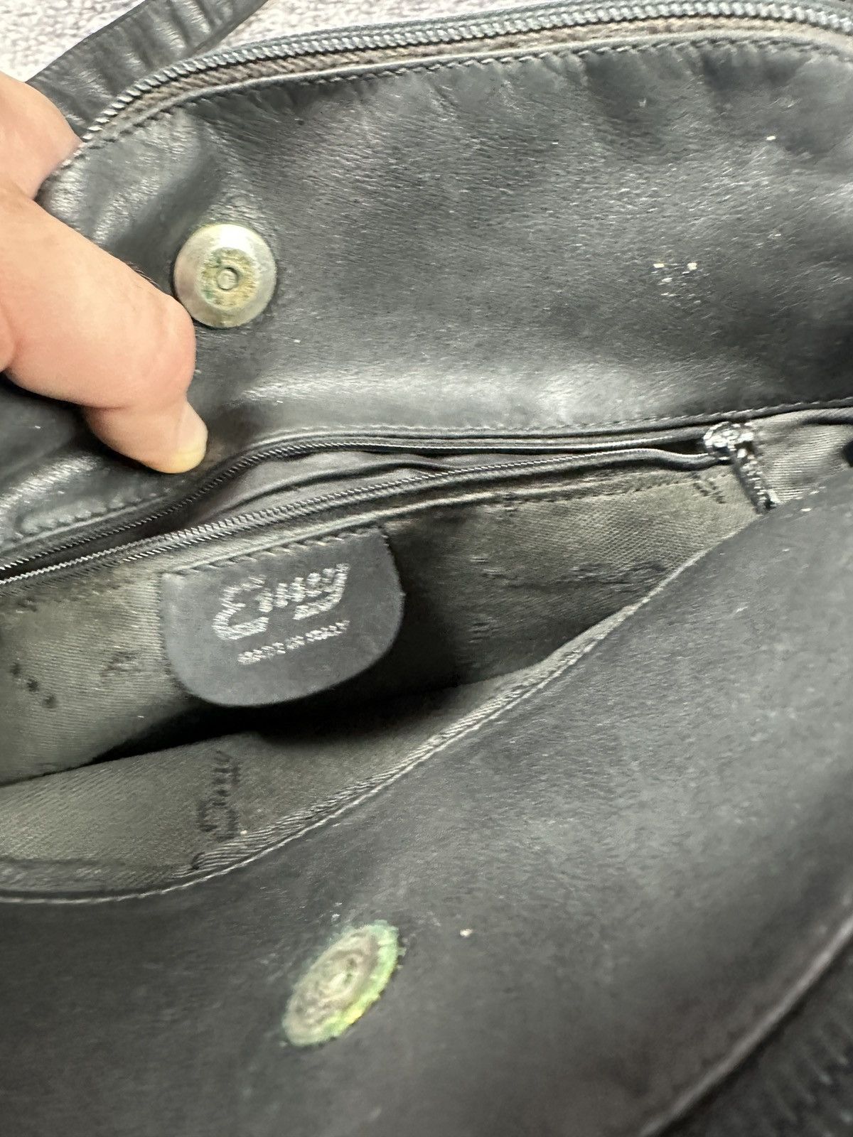 Leather Y2K Avant Garden Bag Streetwear opium alt Style Hype Rare Size ONE SIZE - 4 Thumbnail