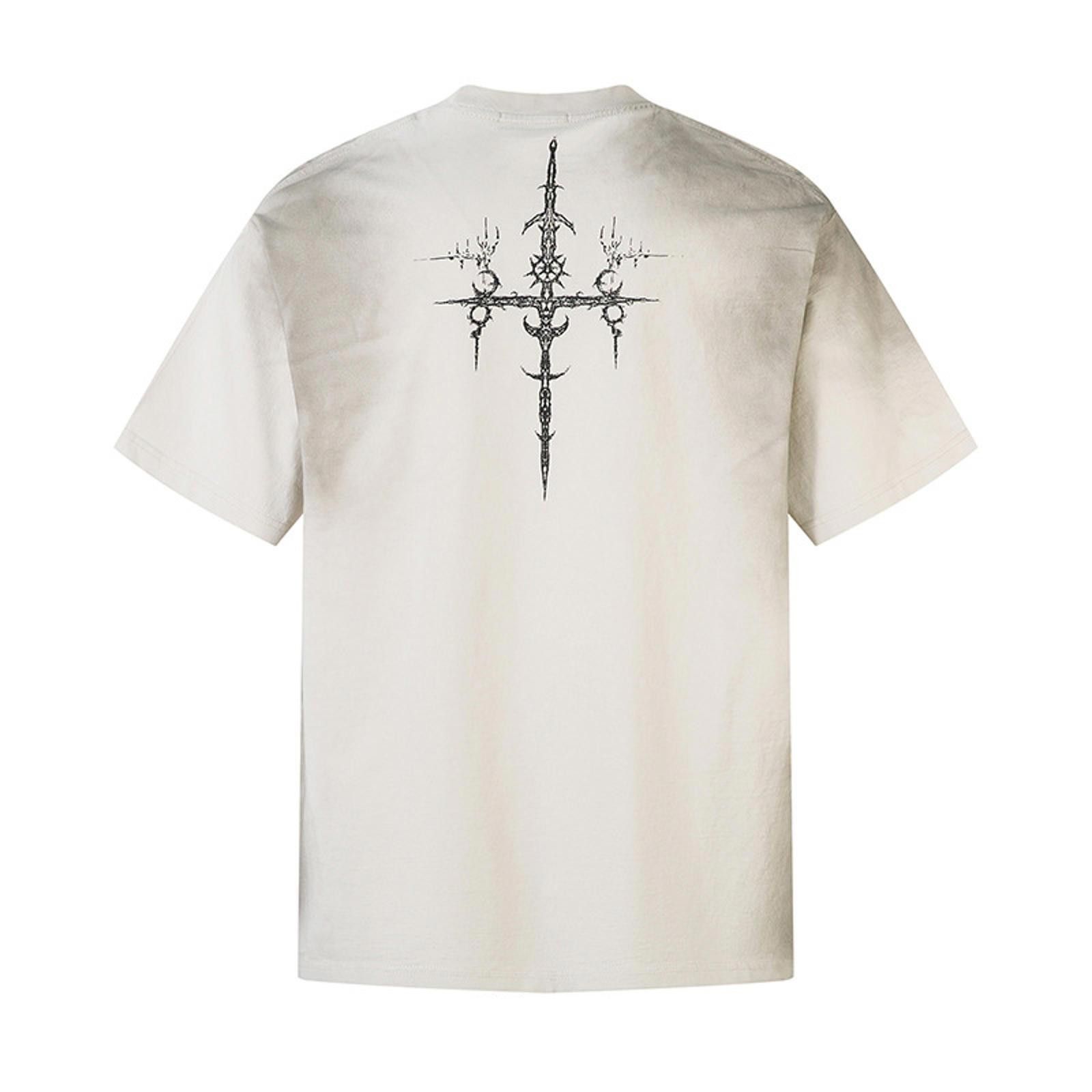 Japanese Brand Cross Graphic Tee Size US M / EU 48-50 / 2 - 2 Thumbnail
