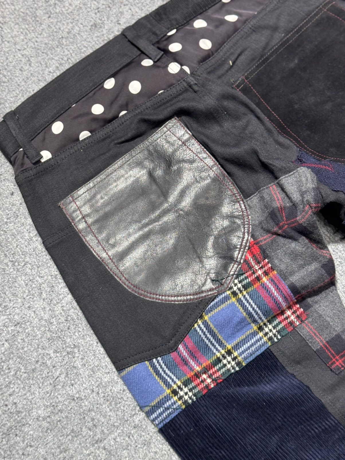 Comme des Garcons × Junya Watanabe Junya Watanabe - Comme des Garcons - AW14 Patchwork Pants Size US 32 / EU 48 - 11 Thumbnail