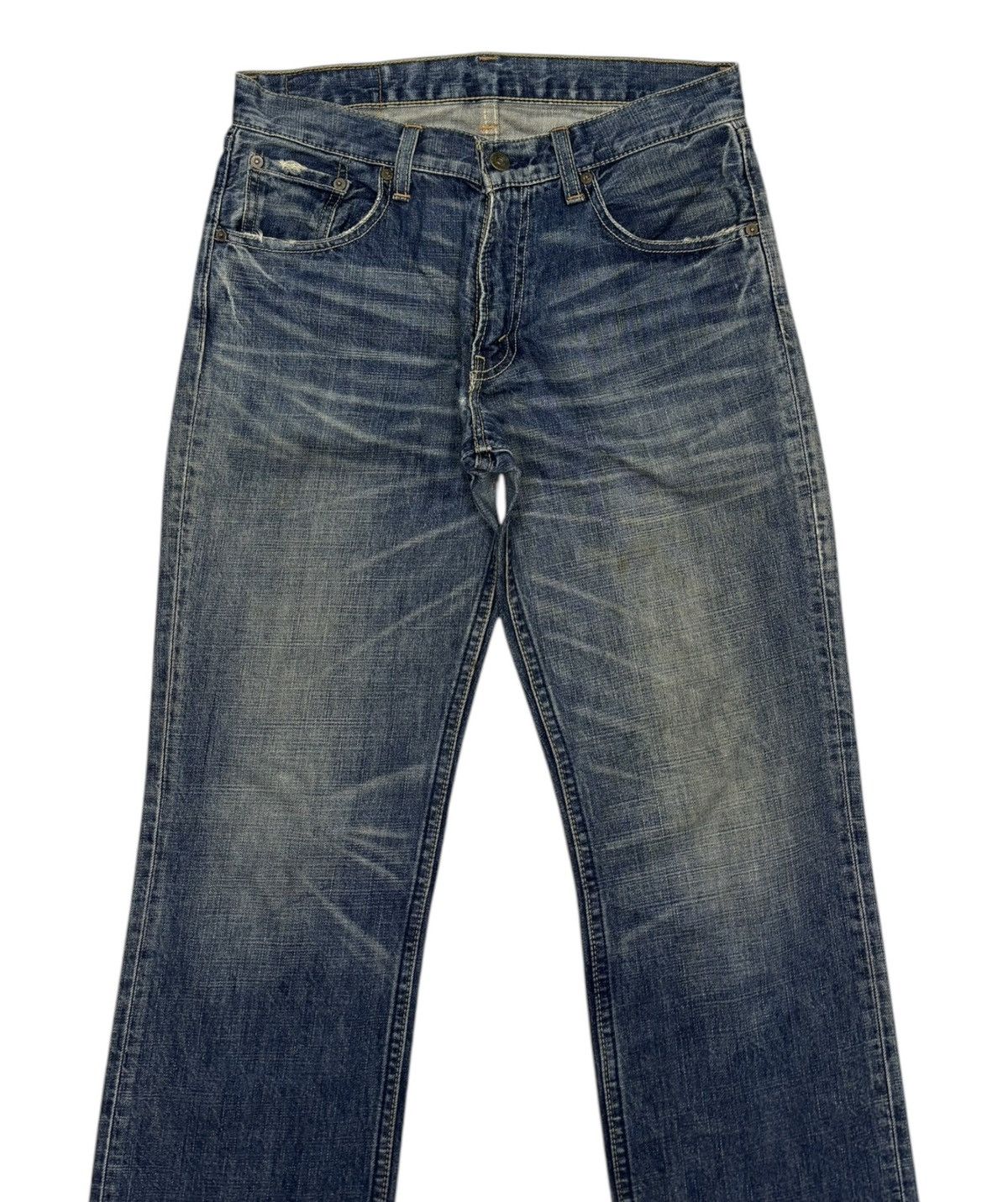 Kapital 🔥LEVIS 502 CLAWMARK DISTRESSED DENIM JEANS Size US 30 / EU 46 - 5 Thumbnail