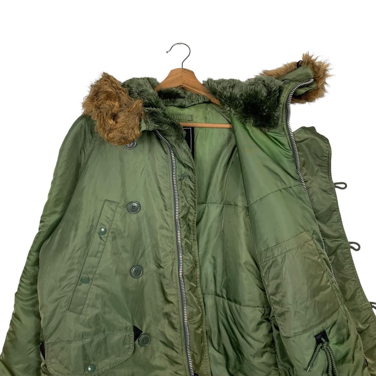 Alpha Industries Vintage ALPHA INDUSTRIES N3B Parka Jacket #2484-C111 Size US M / EU 48-50 / 2 - 11 Thumbnail