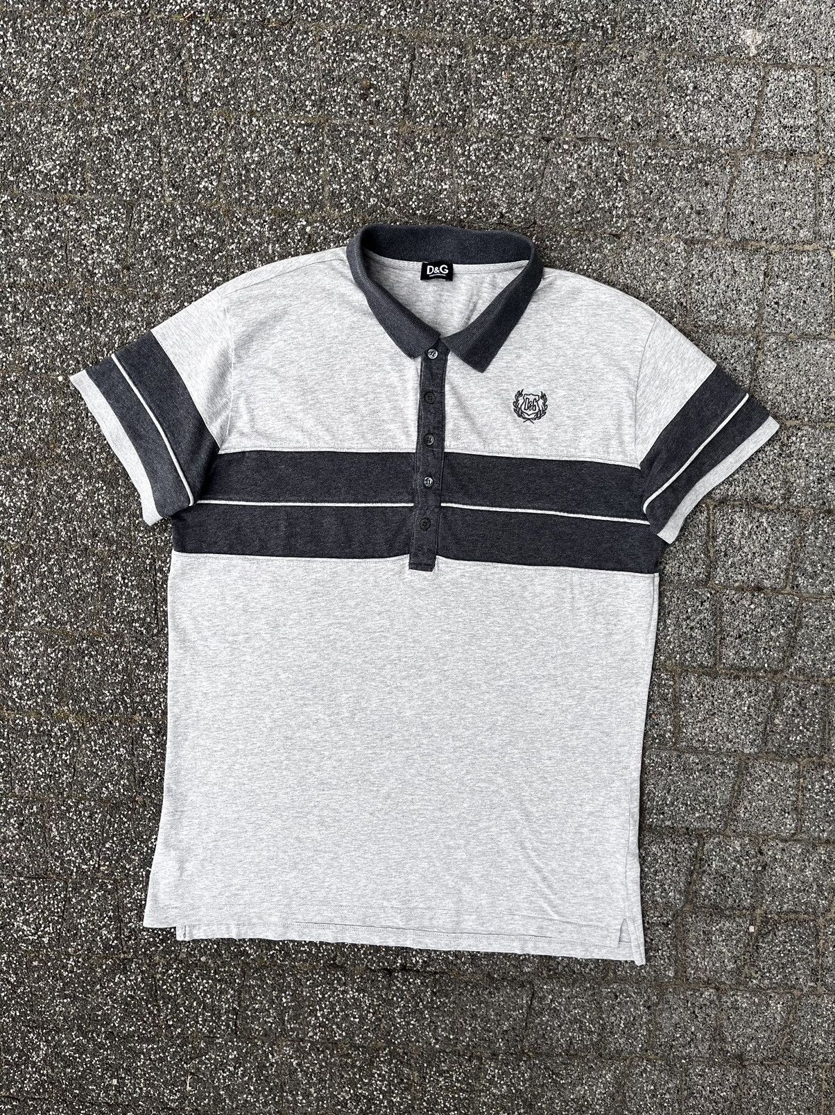 Dolce & Gabbana 🔴 DOLCE & GABBANA LUXURY DG POLO STREETWEAR Y2K T SHIRT Size US XL / EU 56 / 4 - 2 Thumbnail