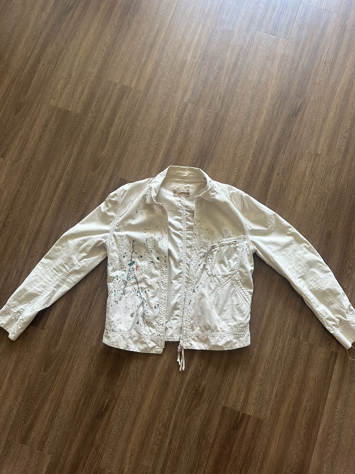 Takahiromiyashita The Soloist. SS/12 Paint Splattered Jacket Size US S / EU 44-46 / 1 - 1 Thumbnail