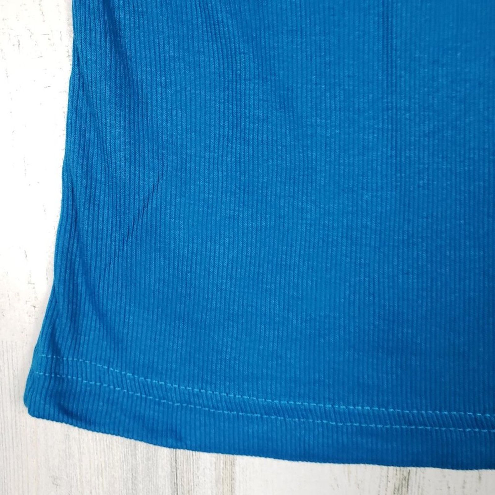 Other NWOT Point Sportswear Teal Blue Racerback Tank Top Large Size L / US 10 / IT 46 - 4 Thumbnail