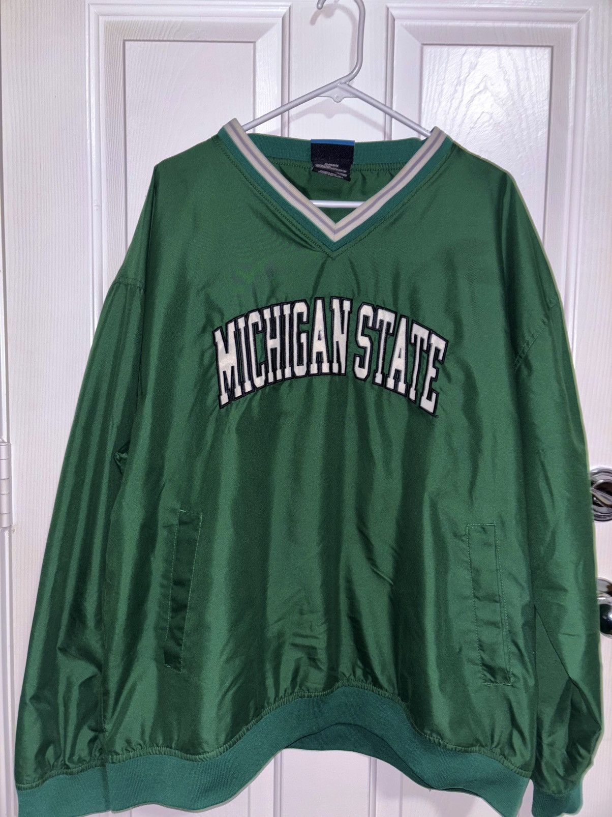 NCAA Vintage Michigan State Pullover Size US L / EU 52-54 / 3 - 1 Thumbnail