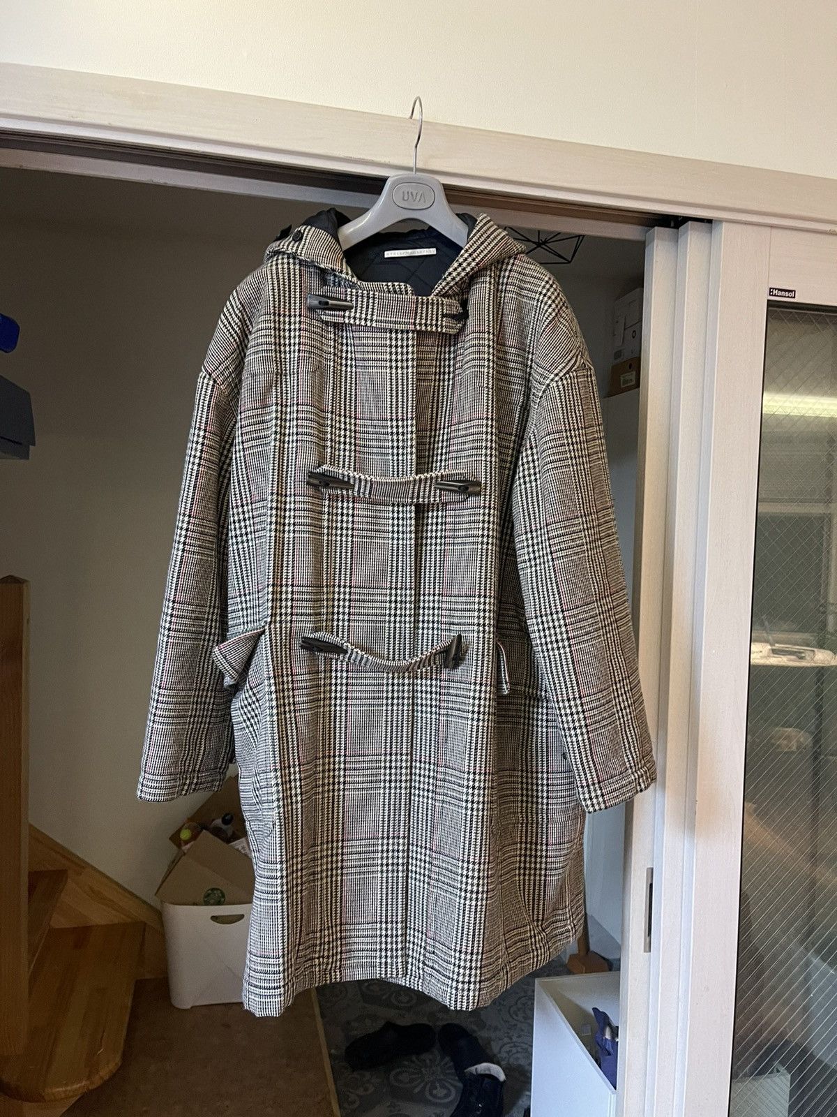 Stella McCartney Checked duffle coat from 2018FW Size US XL / EU 56 / 4 - 2 Thumbnail
