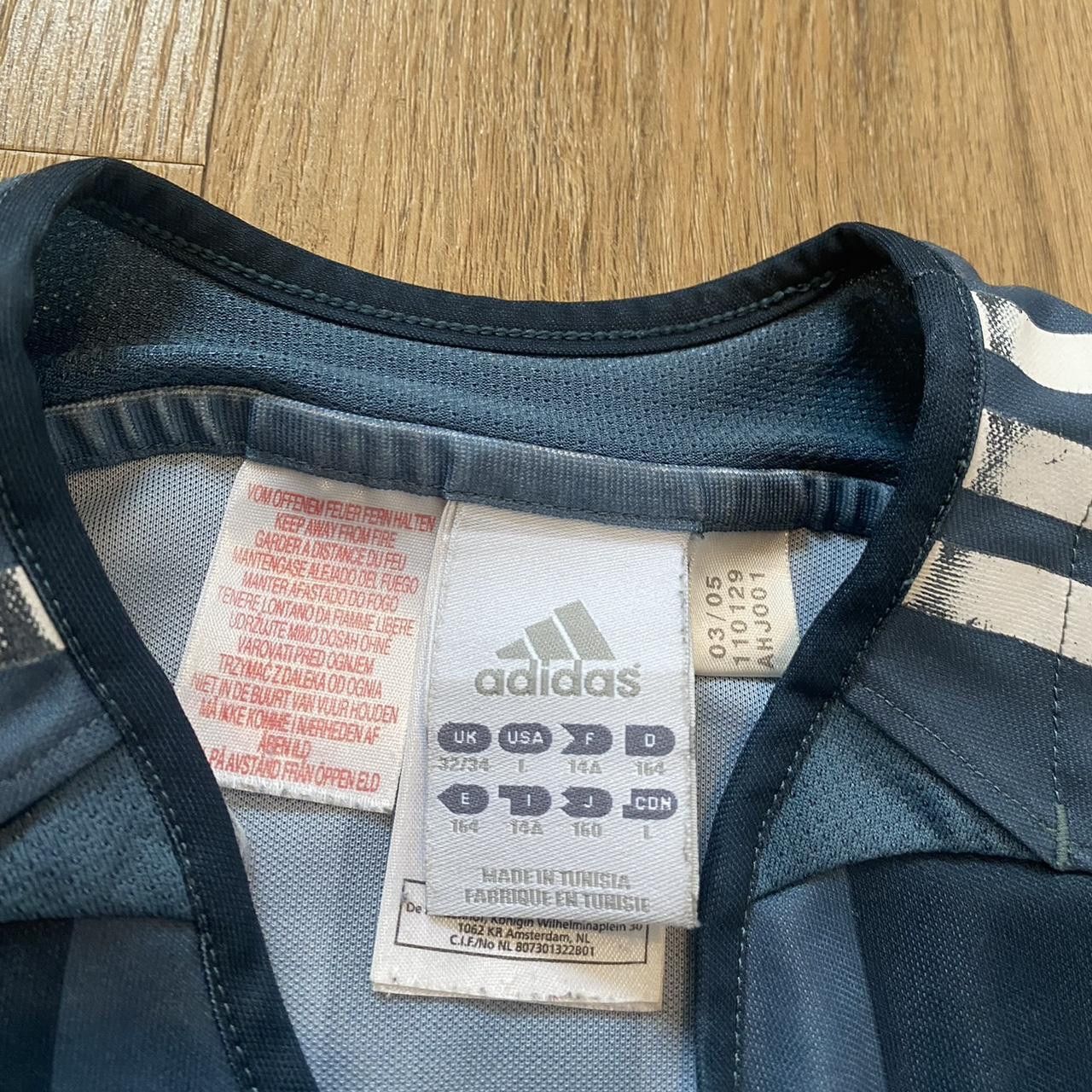 Adidas 2005-06 Newcastle Away Adidas Football Shirt Premier Size US XS / EU 42 / 0 - 4 Thumbnail