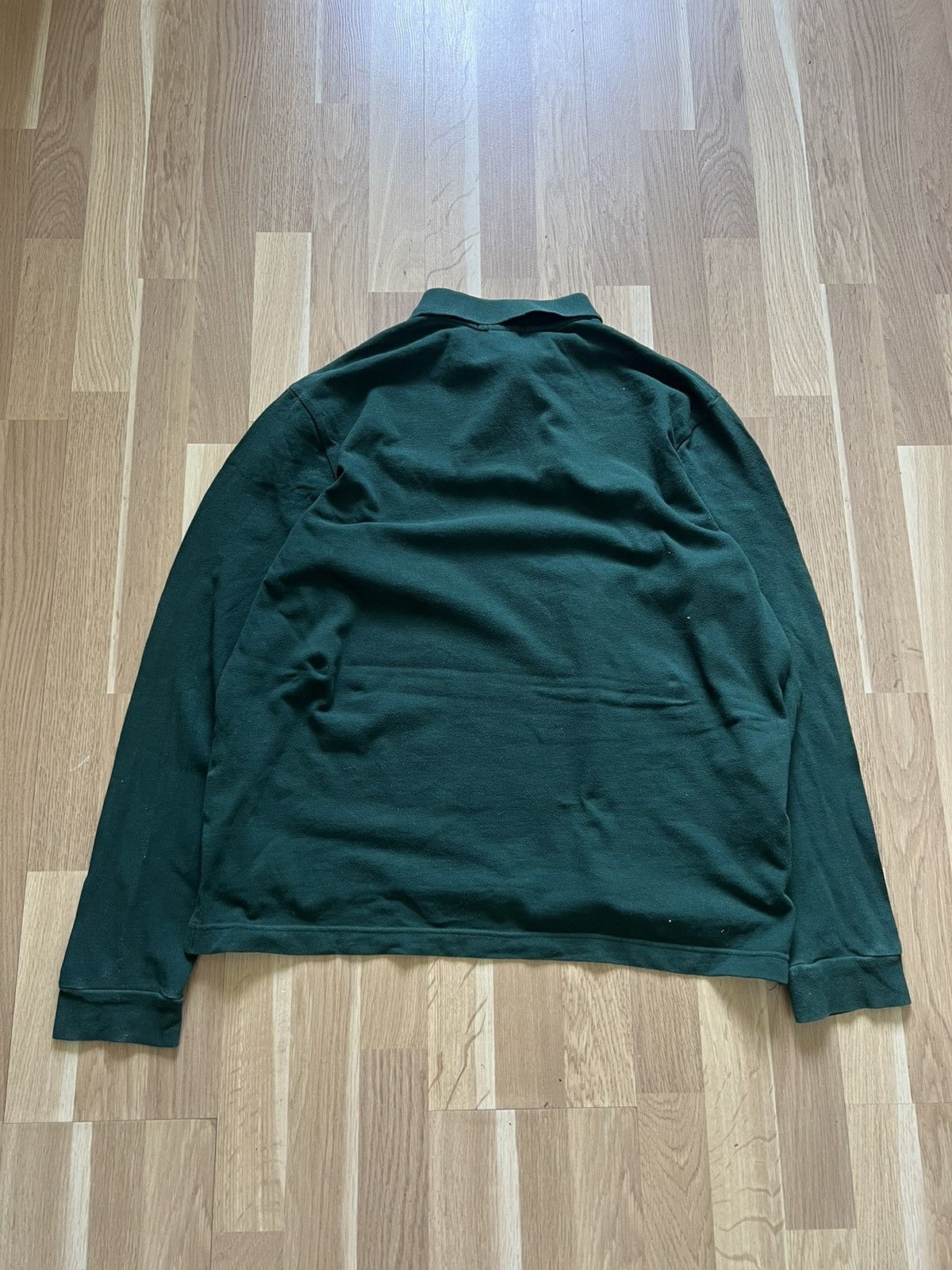 Polo Ralph Lauren × Ralph Lauren × Vintage Vintage polo Ralph Lauren rugby long sleeve green 90s Size US XL / EU 56 / 4 - 7 Thumbnail