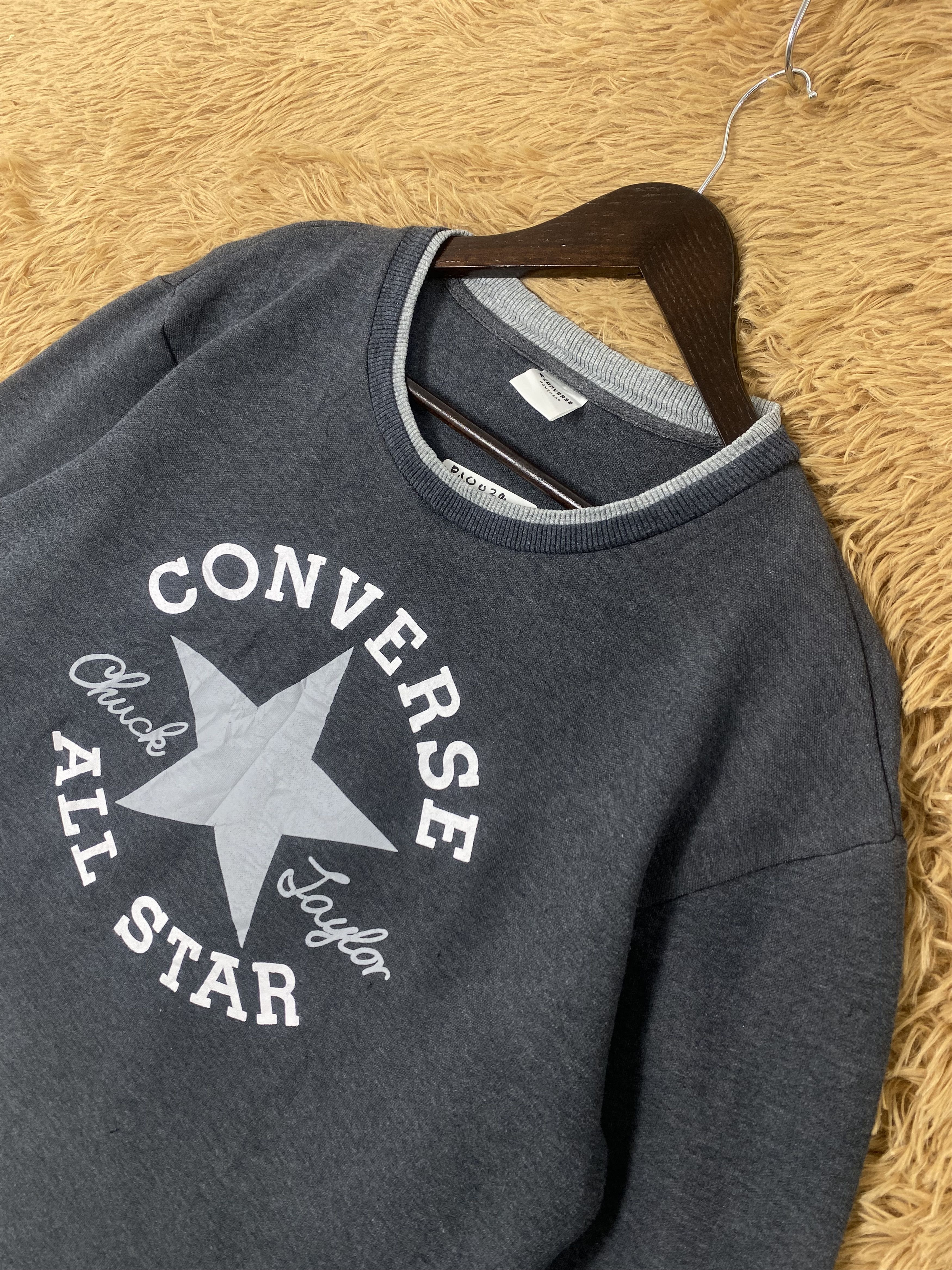 Converse Vintage Converse Big Logo Sweatshirts PS0024 Size US M / EU 48-50 / 2 - 2 Thumbnail