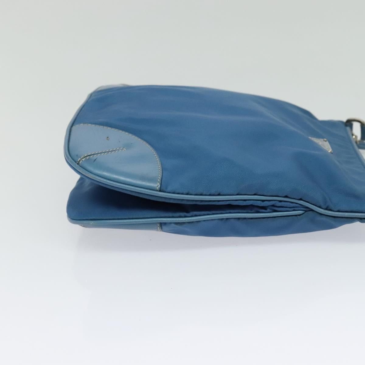 Prada PRADA Shoulder Bag Nylon Blue Silver Size ONE SIZE - 5 Thumbnail