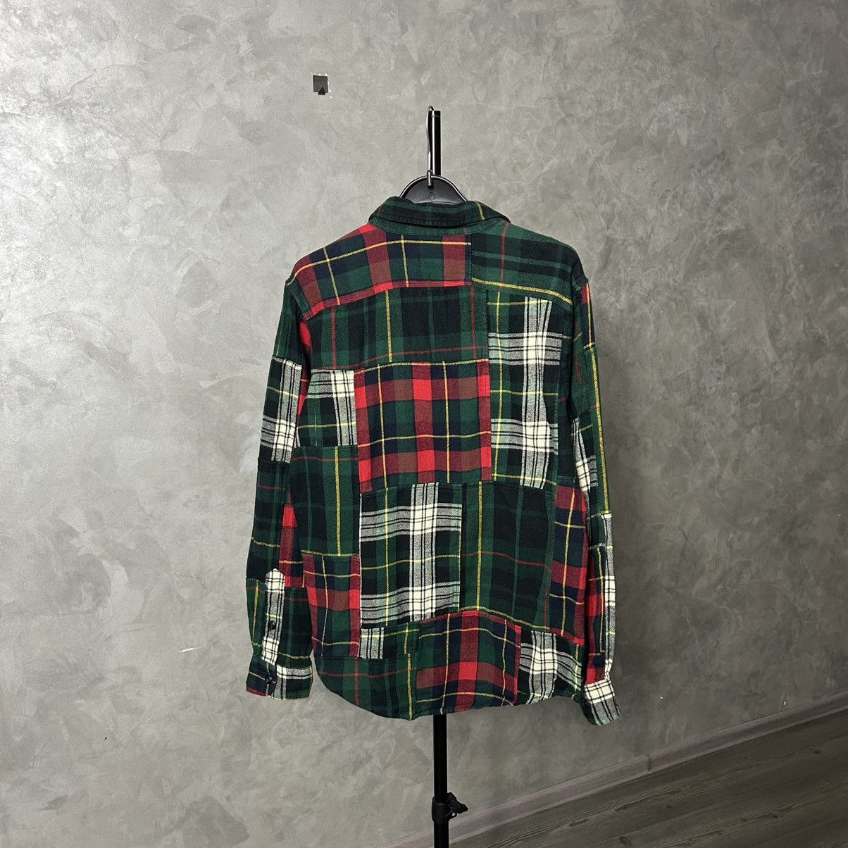 Polo Ralph Lauren Polo RL Plaid Flannel Patchwork Shirt Kapital Style Size US S / EU 44-46 / 1 - 11 Thumbnail