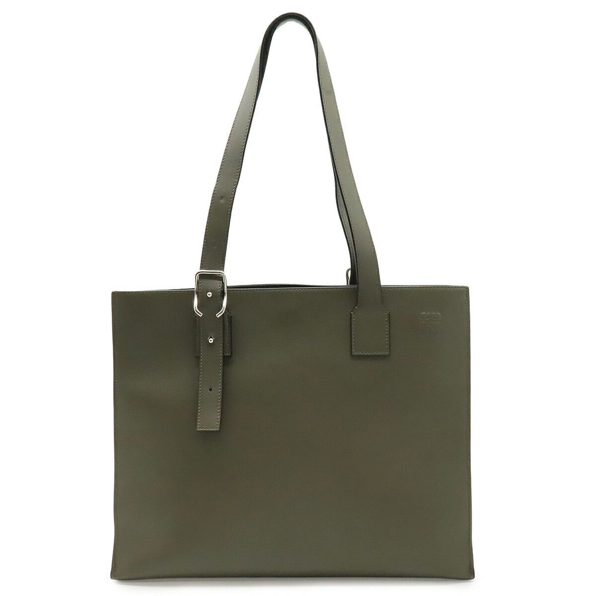Loewe Loewe Loewe Anagram Buckle Horizontal Leather 2way Tote Bag Leather Shoulder Bag B692K96X06 DUTY FREE for USA Size ONE SIZE - 1 Thumbnail