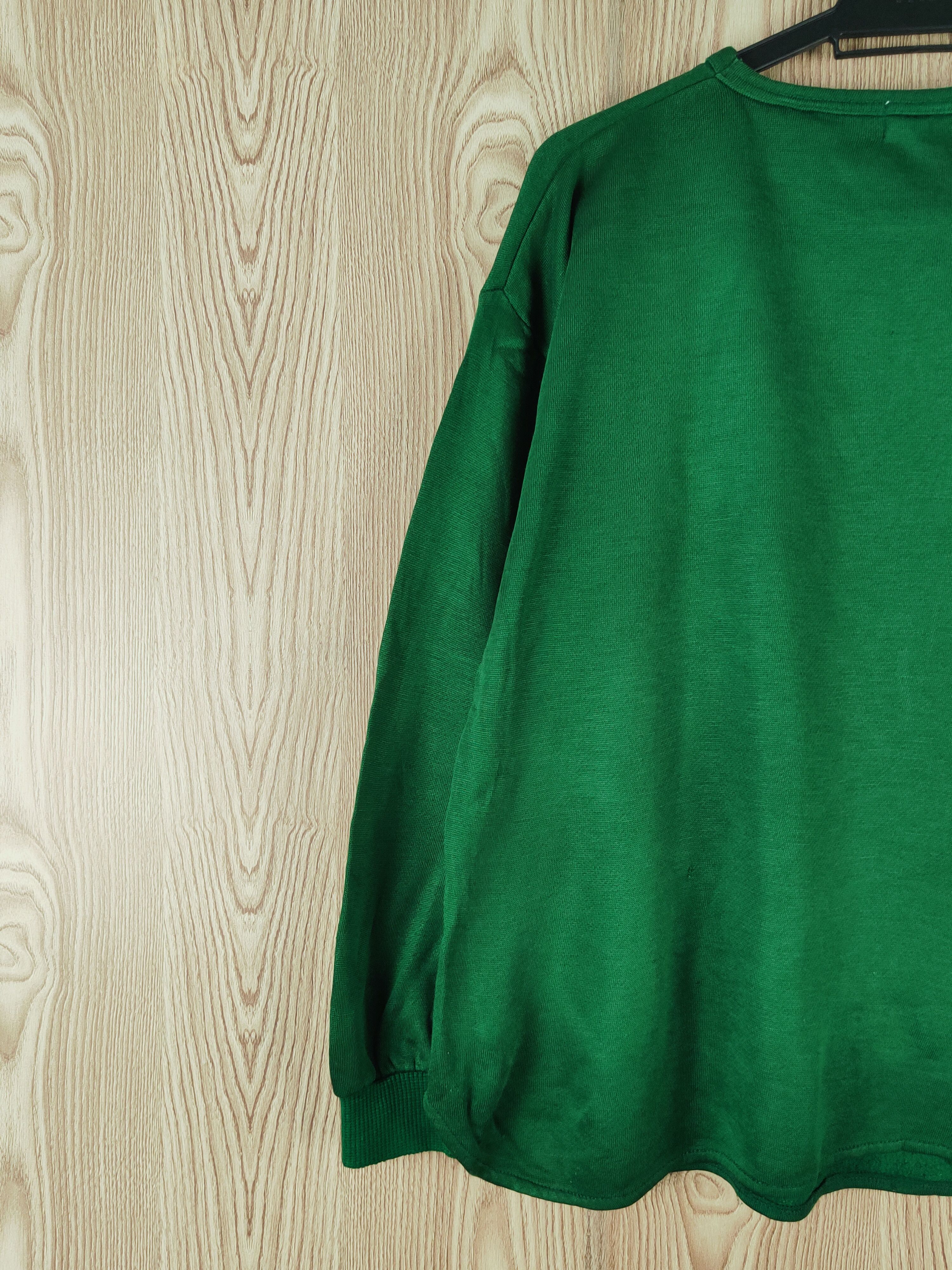 Japanese Brand × Vintage Comomi vintage cat Green Sweatshirts #W417 Size M / US 6-8 / IT 42-44 - 11 Thumbnail