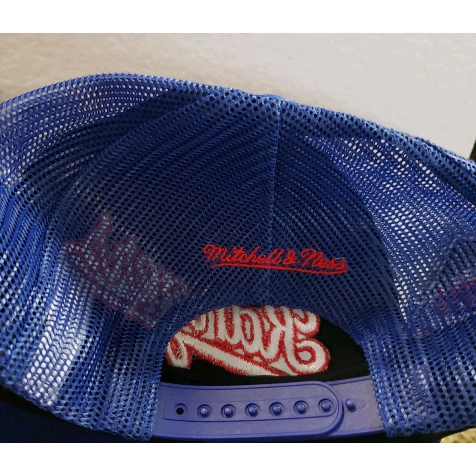 Mitchell & Ness Texas Rangers Hat Arlington Stadium Trucker Mitchell & Ness Size ONE SIZE - 3 Thumbnail