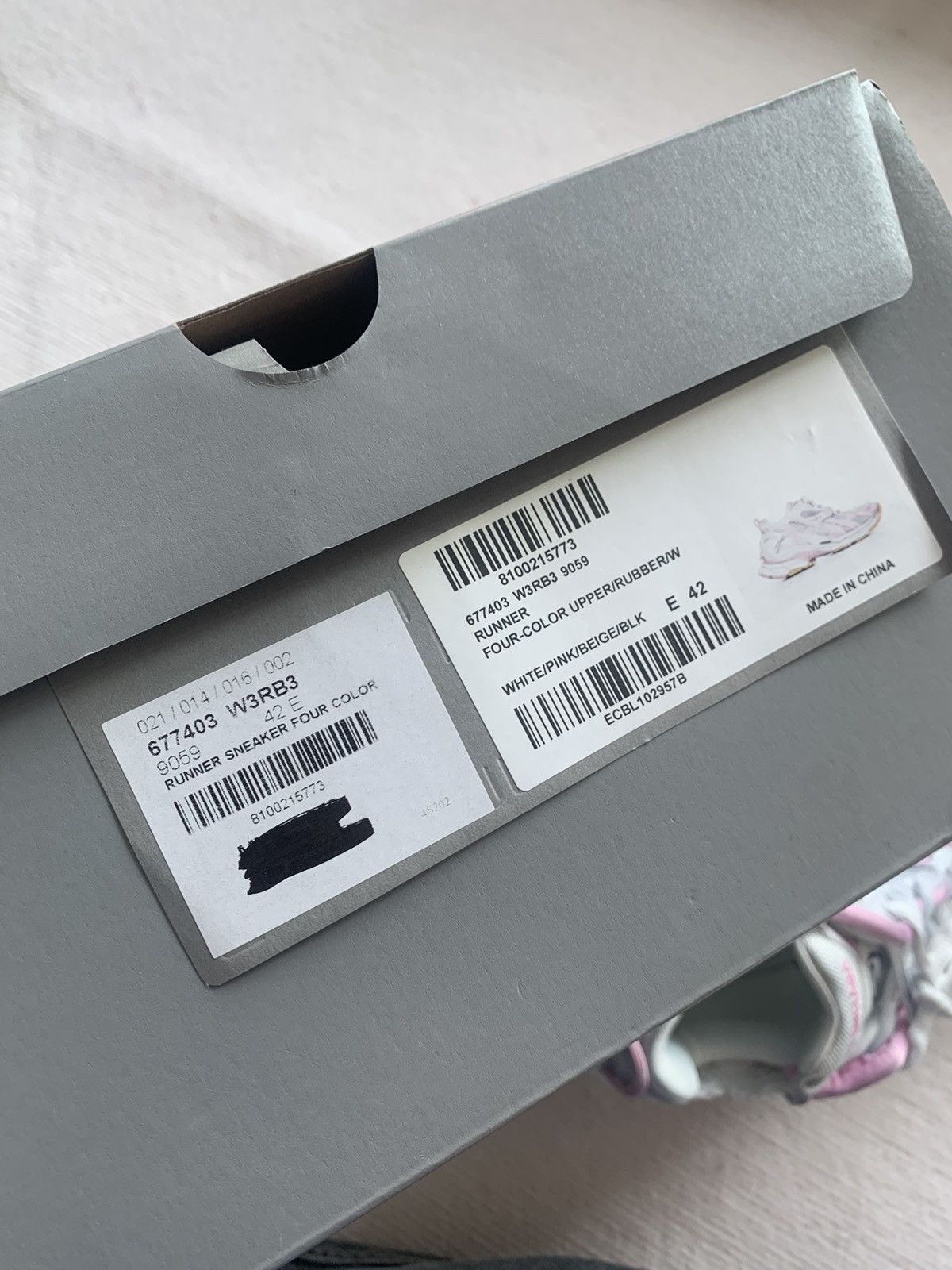 Balenciaga Balenciaga Runner Pink Size US 9 / EU 42 - 10 Thumbnail