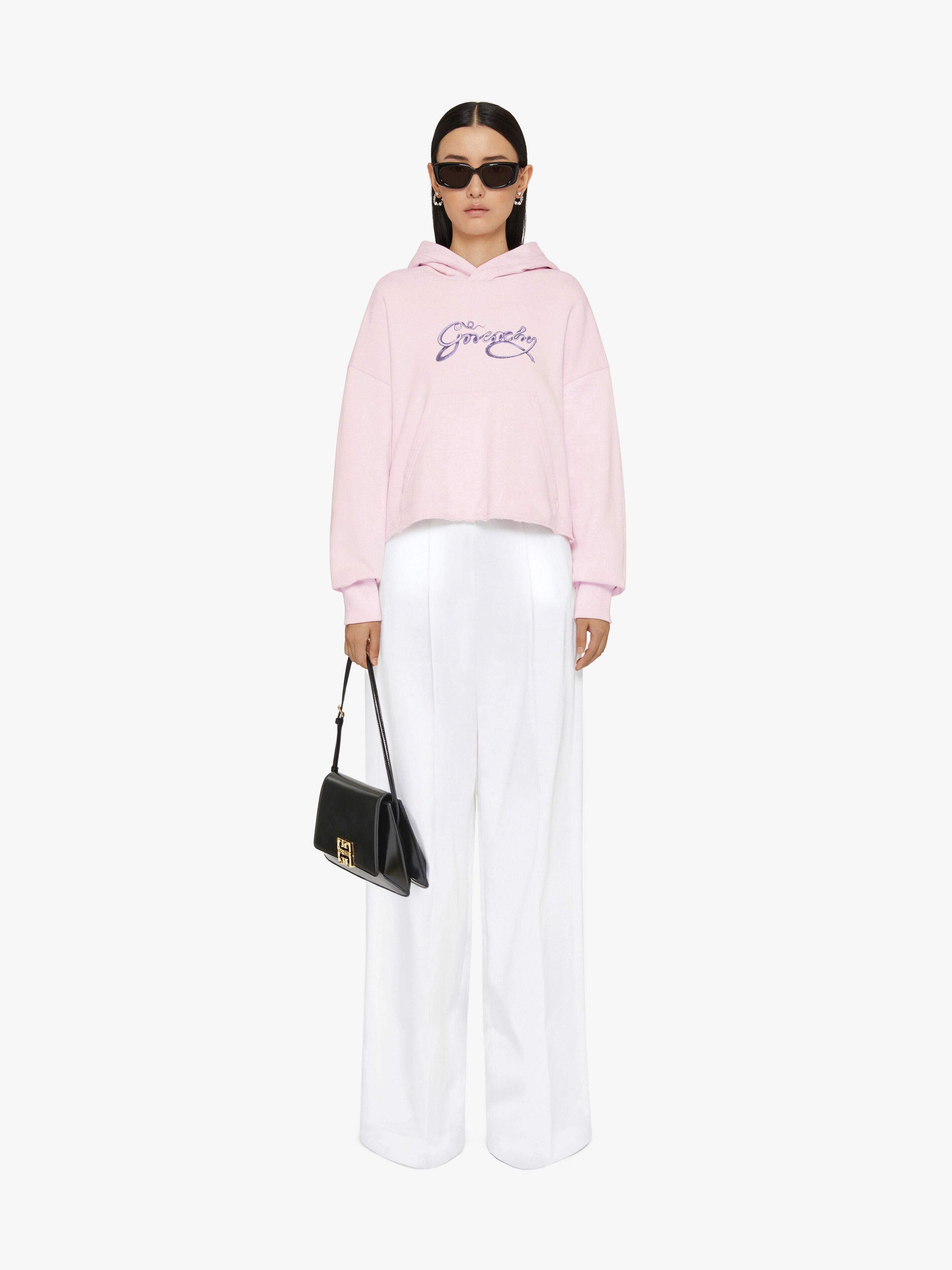 Givenchy oc11z0725 Hoodie in Pale Pink Size XS / US 0-2 / IT 36-38 - 2 Thumbnail
