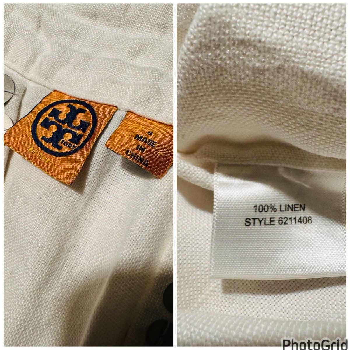 Tory Burch Tory Burch Embellished Linen Dress Size S / US 4 / IT 40 - 11 Thumbnail