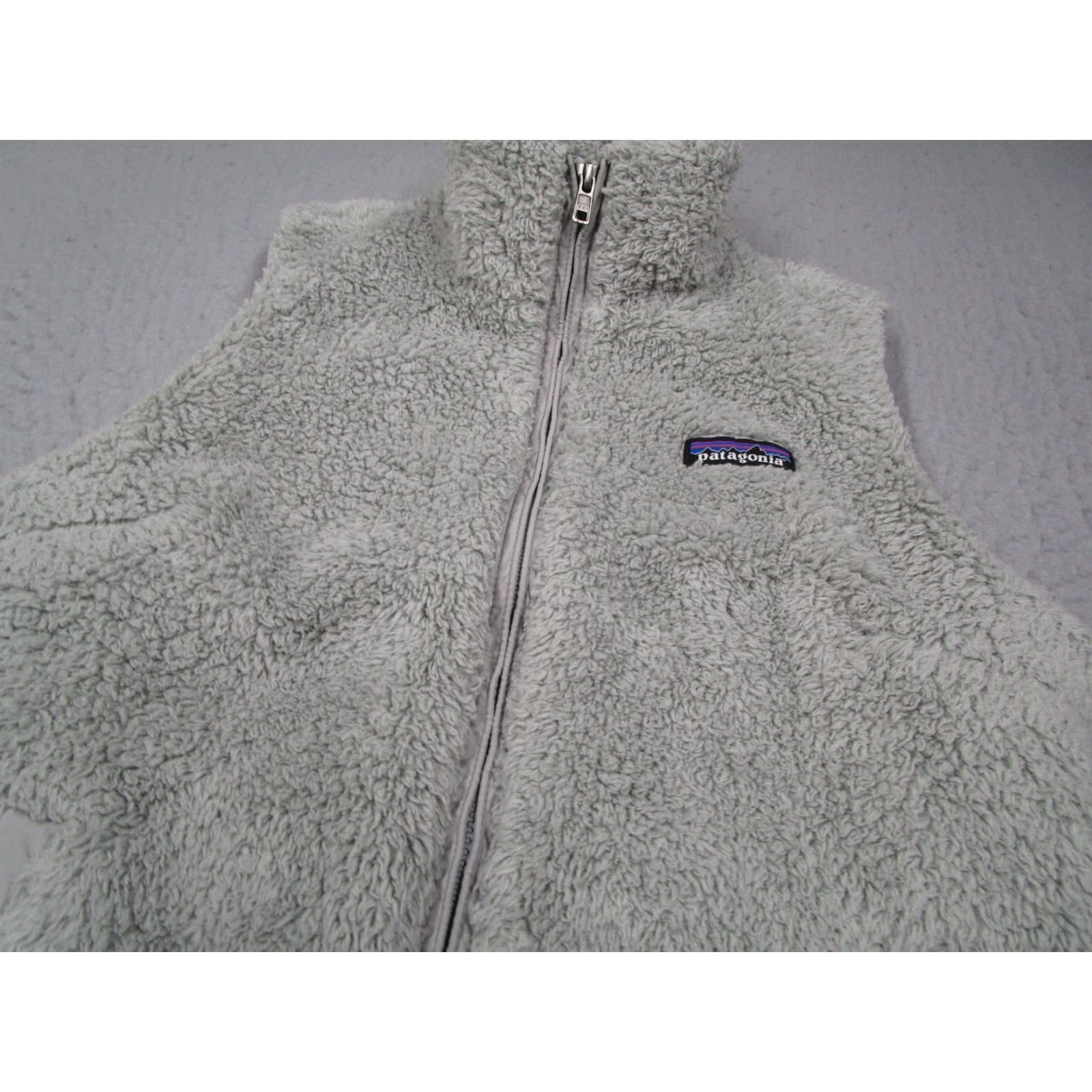 Patagonia Patagonia Vest Women Small Gray Fleece Full Zip Los Gatos Hike Travel Camp Women Size S / US 4 / IT 40 - 2 Thumbnail