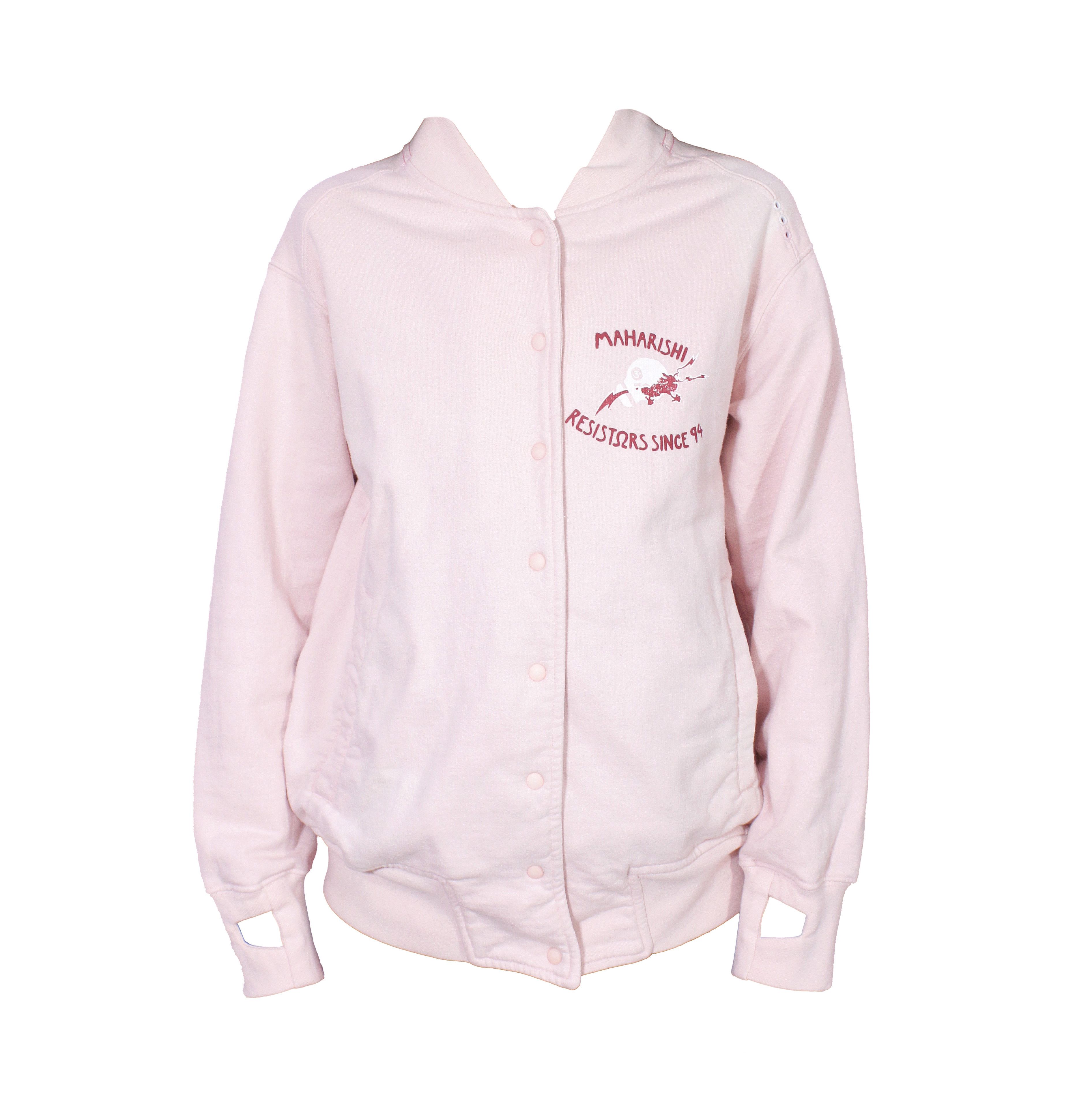 Maharishi Electric Eleminators Big Logo Sweat Faded Bomber Size M / US 6-8 / IT 42-44 - 2 Thumbnail