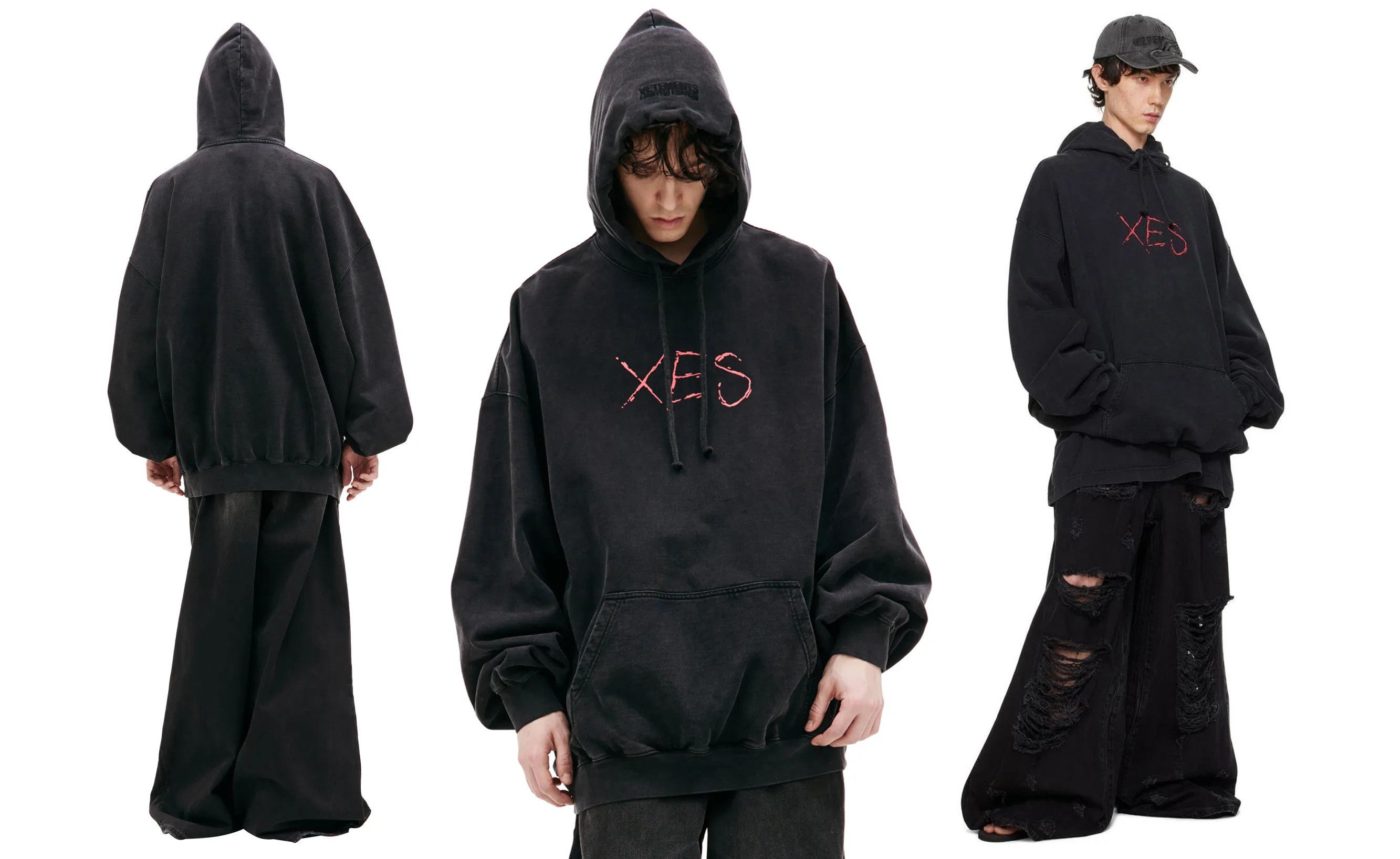 Vetements VETEMENS XES Hoodie Oversize Baggy Faded Small Size US S / EU 44-46 / 1 - 9 Thumbnail
