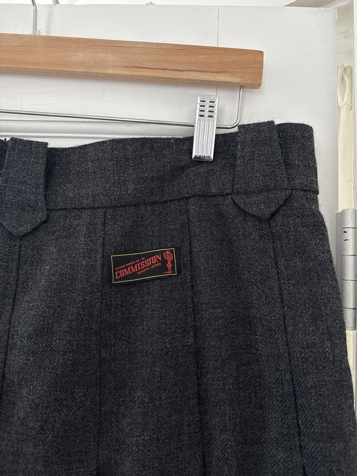 Commission Commission Midi Gray Roadhouse Skirt Size US 34 / EU 50 - 2 Thumbnail